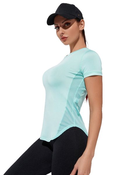 

breathable softness sports tee a4cv#, Gray