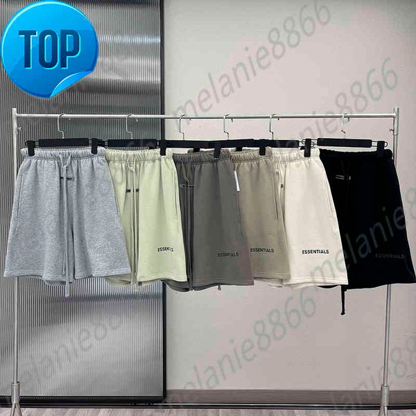 

off shorts men's essentials oversize mens summer women running casual pants high street 100% 1-1streetwear basketball cropped, White;black
