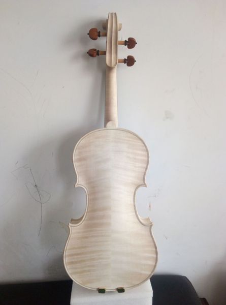 

maste 7/8 violin flamed maple back old spruce with fittings no varnishing
