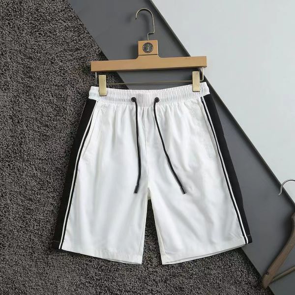 

mens designer clothes men's shorts pants casual jogging fitness apparel short printed trousers with loose loops and hip-hop shorts summ, White;black