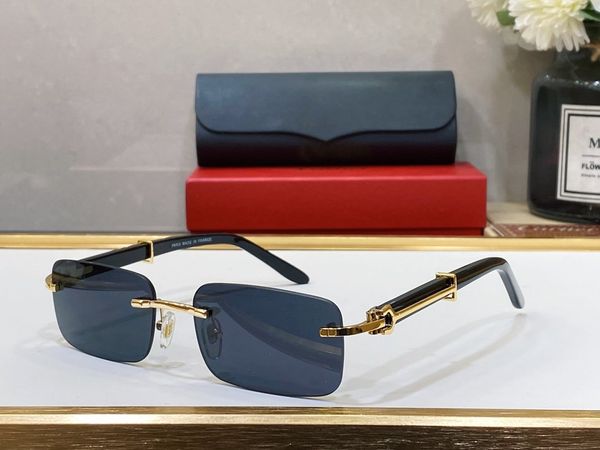 Мода Carti Luxury Cool Sunglasses Дизайнер Дизайнер Мужские рецепты открытые оттенки классические леди солнце