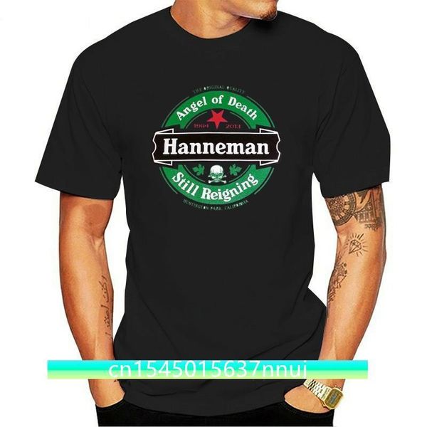 Мужская рубашка Hanneman Angel Of Death California Still Reigning, повседневная футболка, крутые топы, футболка 220702