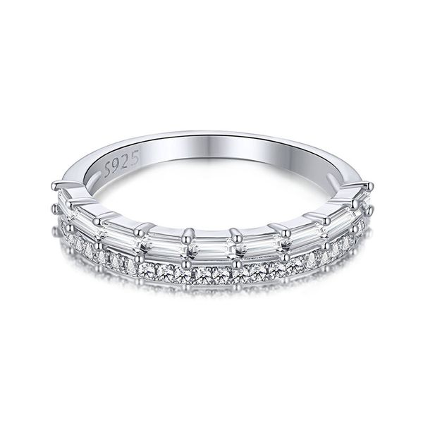 

fashion 925 sterling silver love ring for woman chunky white 5a cubic zirconia wedding rings luxury diamond jewelry designer ring valentines, Slivery;golden