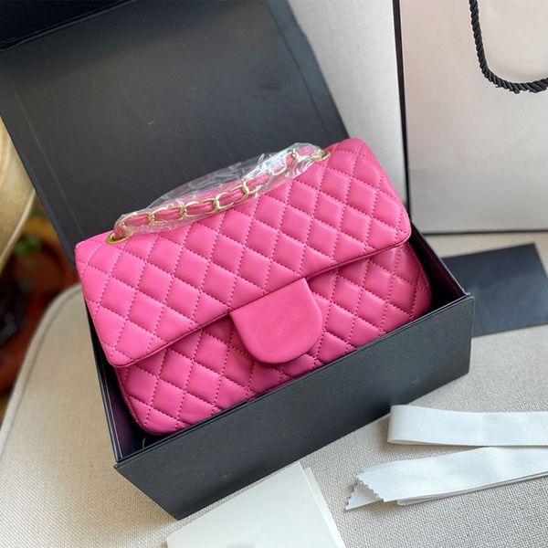 

women's shoulders bag fashion messenger bags luxury large capacity leather designer bag double flap chain quilted crossbody outdoor sac