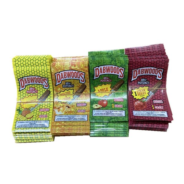 

empty electronic cigarette atomizer packing bag dabwoods 1gram storage plalstic pack package packaging bags wholsale