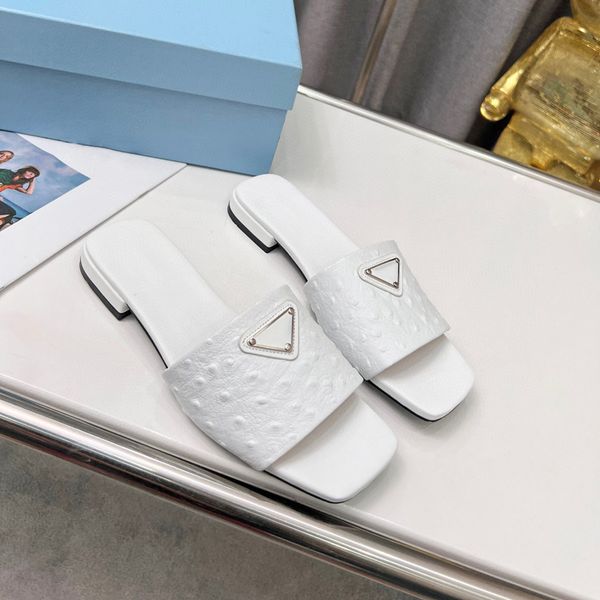 

2022 luxury sandals designer slippers brand slide flip flops genuine leather women casual shoes sneakers trainer by bagshoe1978 144, Black