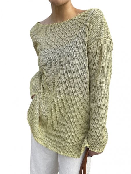 

dazy drop shoulder ribbed knit sweater o0cz#, White;black