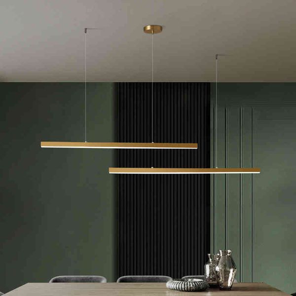 

pendant lamps restaurant chandelier postmodern simple all copper northern europe minimalist creative personalized led bar bedroom art chande