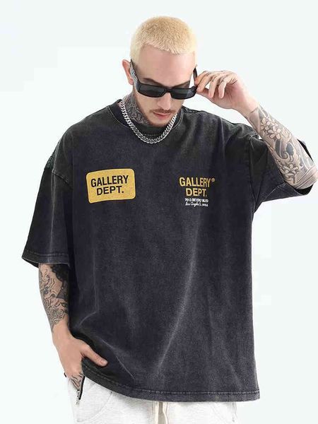 

gtdom men spring summer 2022 new t-shirt cotton fashion high street cartoon letter print floral short sleeve o-neck t-shirts, White;black