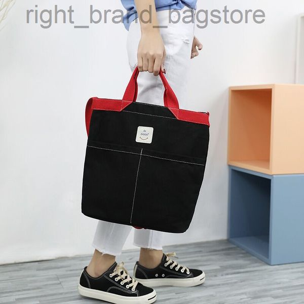 

2022 new summer canvas tote bag women large capacity fashion handle handbag female casual travel shopper purse shouler bag w220810