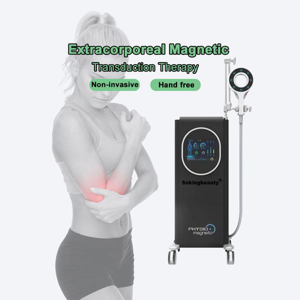 Professionelle PEMF-Magnet-Magnetilith-Massage, extrakorporale Magnettransduktionstherapie, PMST-Technologie, schmerzlose Körperschmerzlinderung, Sportverletzungsmaschine