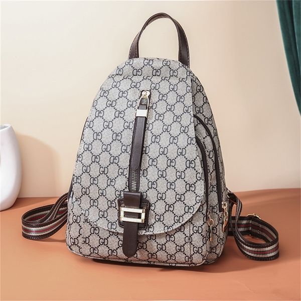 

new printed backpack winter leisure anti-theft business versatile women's bag purses_7xz1