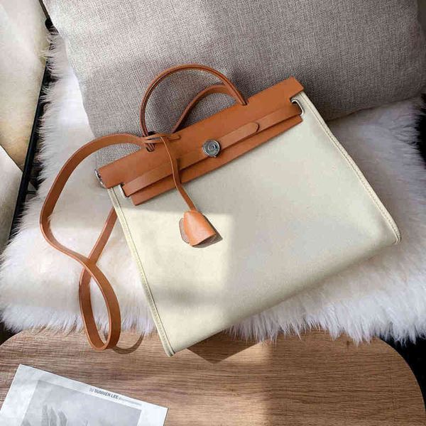 

classic luxury brand h bag 31 female large capacity commuting wite home h platinum herbag canvas bag with 3dpl vvb8-9 md7r