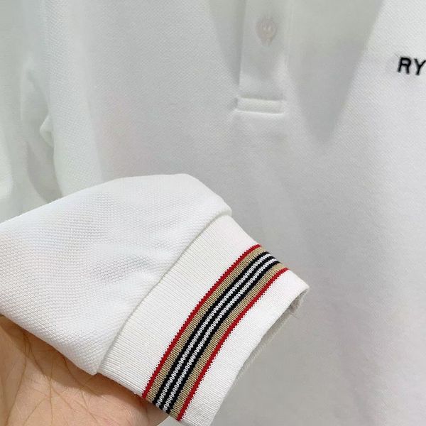 

baby polos kid designer clothe cotton long sleeve pullover 2022 letter button embroidery, Blue