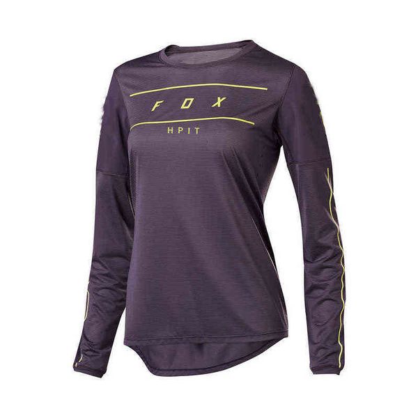 

2020 cross country mountain bike jersey women downhill hpit fox mtb shirt ladies sweatshirt, White