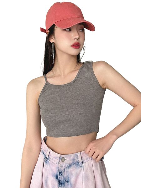

dazy asymmetrical neck crop u3sb#, White