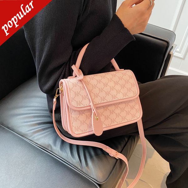 

lady new product contrast color net broadcast women's texture one small simple style shoulder bags