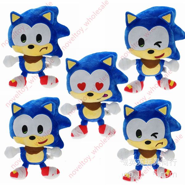 

23cm q version game animal plush toy amy rose knuckles the echidna shadow the hedgehog kawaii stuffed plushs doll cartoon toys kids birthday