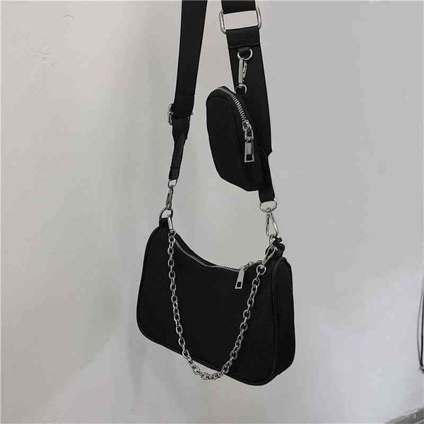 

factory super discount 70% off the same three in one retro chain armpit bag versatile mobile bag
