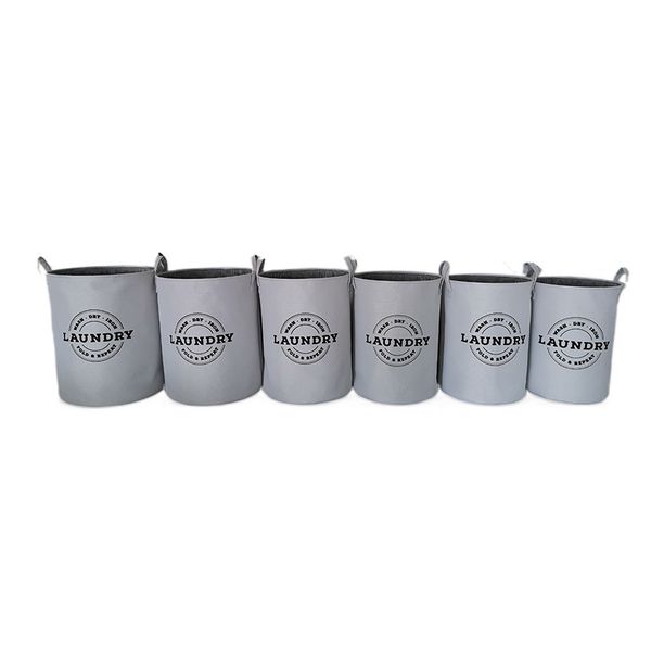

household fabric dirty clothes basket folding toy clothes storage basketstorage bucket laundrybasket