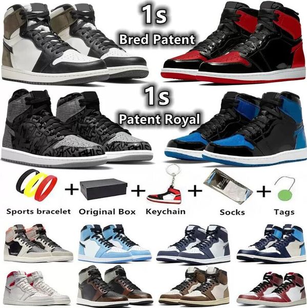 

mens basketball shoes 1s womens hyper royal shadow 2.0 university blue bred patent dark barely orange green men trainer sport sneakers with