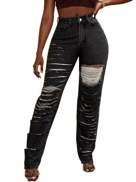 

sxy ladder distressed jeans s5g1#, Blue