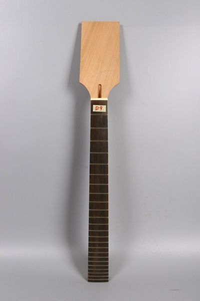 

unfinished guitar neck 24fret 25.5inch paddle head mahogany rosewood fretboard