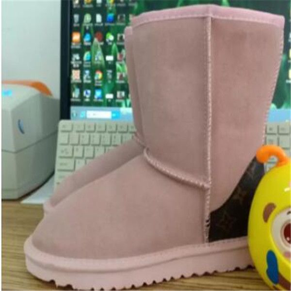 

multicolor classic selling trendy l u 2 in 1 women's boots 58250 short snow boots keep warm boots, Black