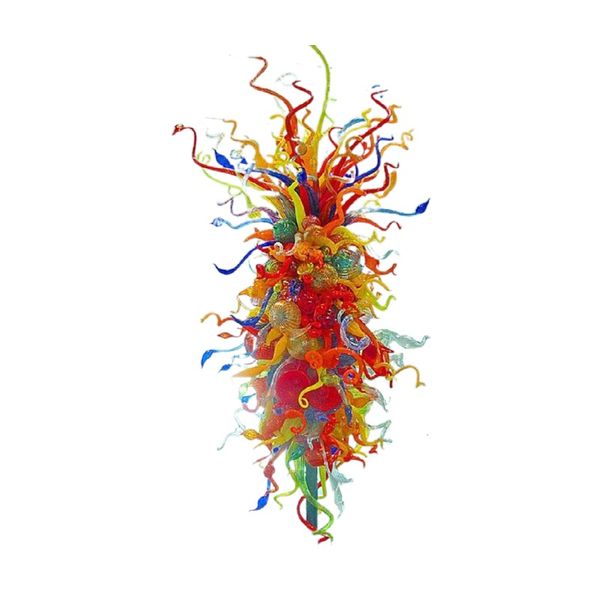 

american led crystal hand blown chandelier lamp customized for living room home decorative