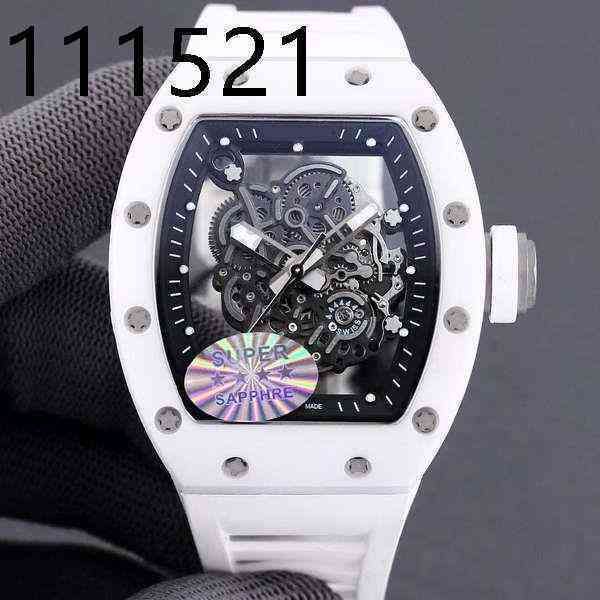 

mens watch designer watches movement watches automatic luxury wrist in stock richa business leisure rm055 automatic mechanical mill r wa mon, Slivery;brown