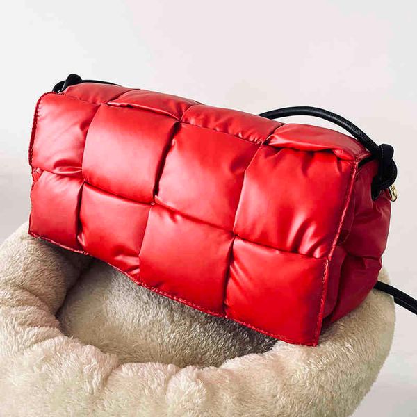 

2022 fashion nylon woven women crossbody bag soft handbag famous brand designer style220506