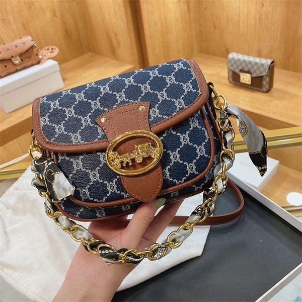 

ancient small square new postman fashion contrast color high-grade one messenger yqda clearance outlet sale