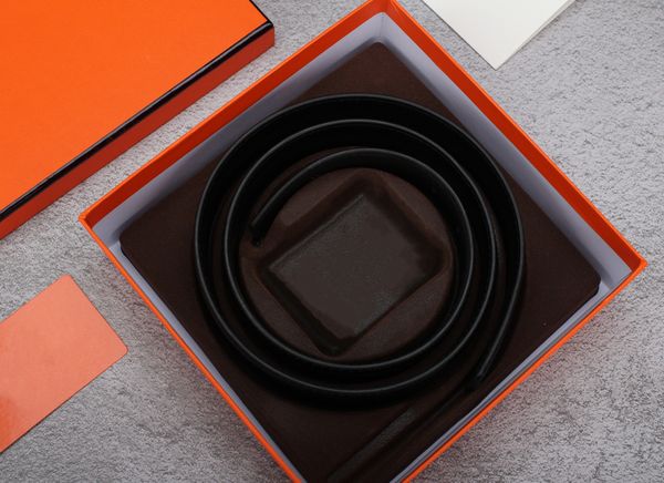 

luxury designer belts fashion big buckle genuine leather belt classic men women width 3.8cm 2022, Black;brown