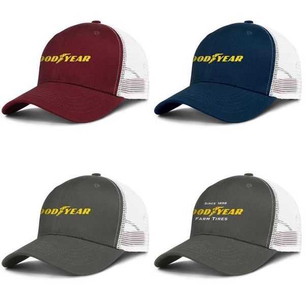 

goodyear mens and women adjustable trucker meshcap custom fashion baseball personalized classic baseballhats tires logo goodyear t272y, Blue;gray