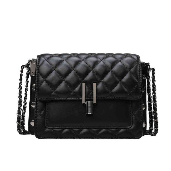 

net red small bag women's 2022 new fashion fragrance lingge chain versatile single shoulder msenger lock