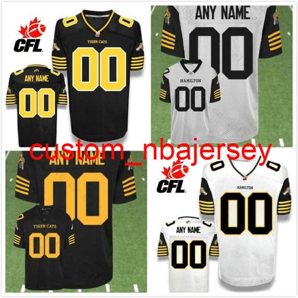 

mens women youth hamilton tiger cats custom soccer jersey black 100% stitched embroidery s jerseys any name any number