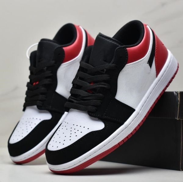 

designer men women sneakers loafers shoes fashion 1s low cut lace-up casual flats breathable comfortable zapatillas skateboard shoe 36-45, Black