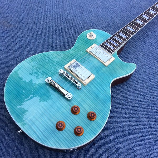 

oem 6-string electric guitar, rosewood fingerboard, tiger flame maple , delivery