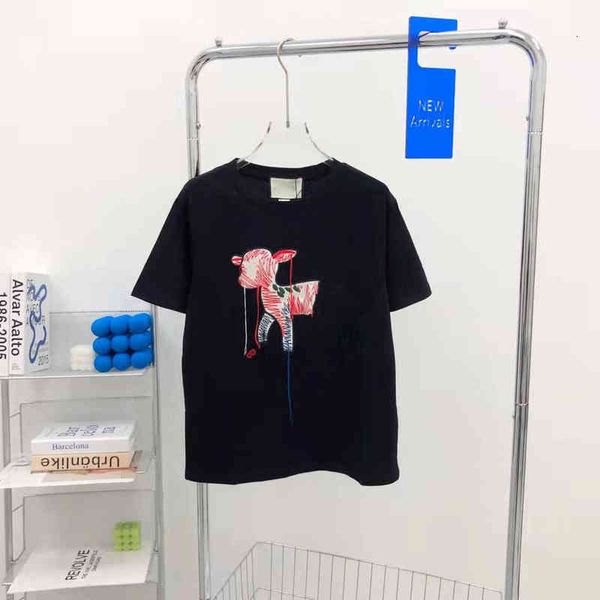 

version correct chao gu family short sleeve 22 spring and summer round neck loose casual men's women's t-shirt, White