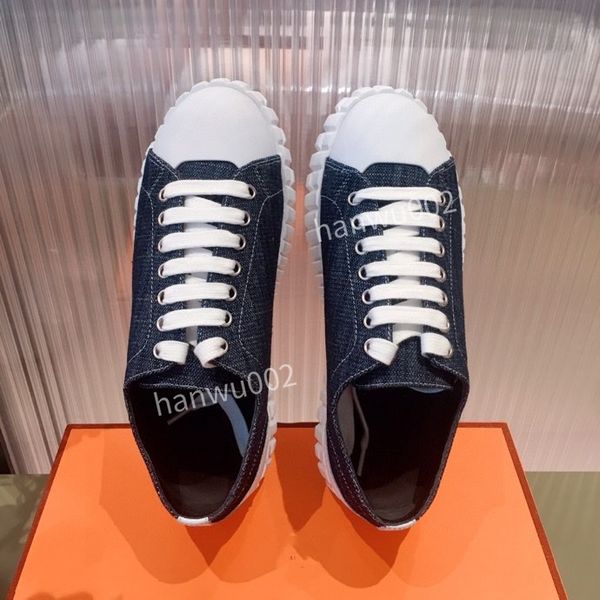 

designer boots sneakers calfskin casual shoes shoes leather trainers all-match stylist sneaker patchwork leisure shoe platform lace-up size3, Black