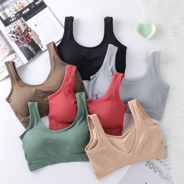 DUDUELITE Seamless Gym Sport Donna Fitness Yoga Lady Running Esercizio Quickdrying Biancheria intima Training Top Bra T200601