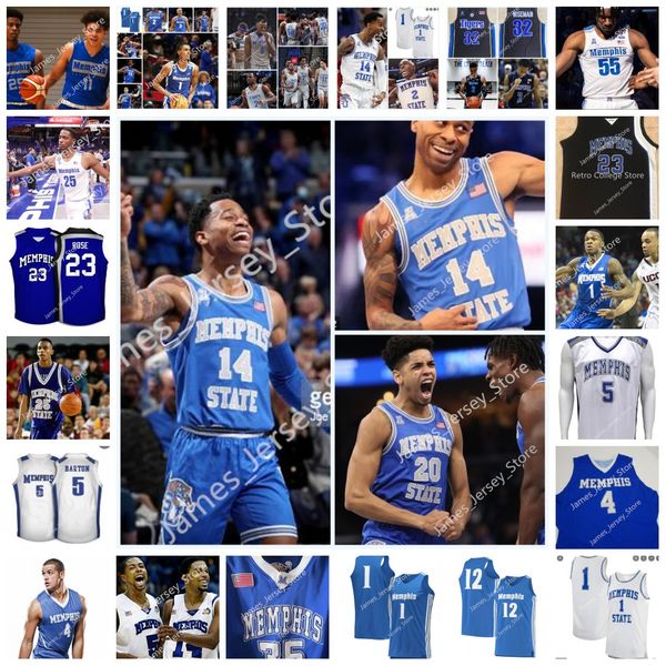 

custom memphi tigers basketball college jersey 0 earl timberlake 3 landers nolley ii lester quinones jr jalen duren johnathan lawson john ca, Black