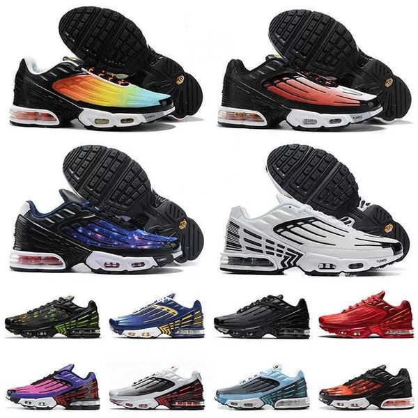 

tuned plus iii 3 tn max athletic shoes trainer sneakers vapour sports jogging running shoes platform air cushion runner bred triple black bl