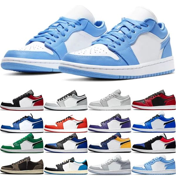 

cactus black royal 1 1s low basketball shoes university blue banned light smoke grey paris men women sneakers shadow unc canyon rust court