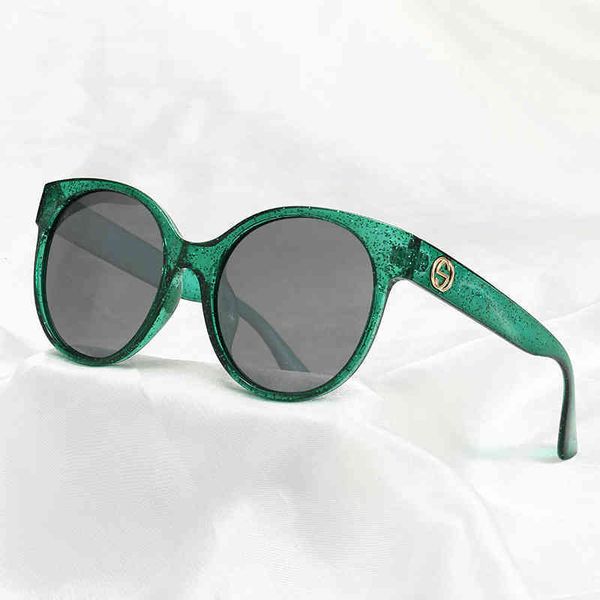 

2021 new sunglass fashion personality box trendy avant-garde sunglass, White;black