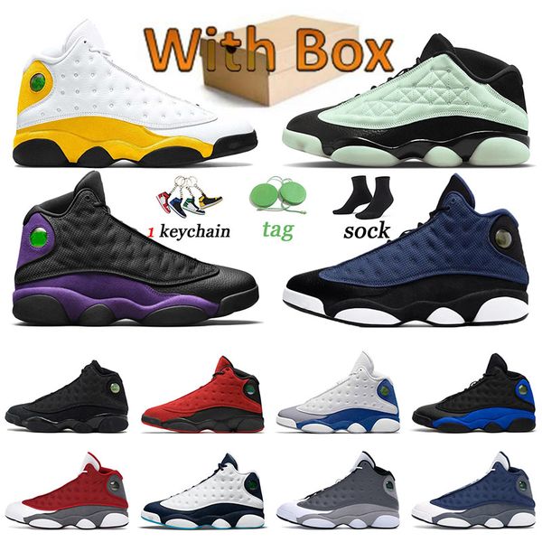 

mens trainers 13 13s sports basketball shoes jumpman sneakers designer del sol reverse bred singles day french blue court purple red flint o