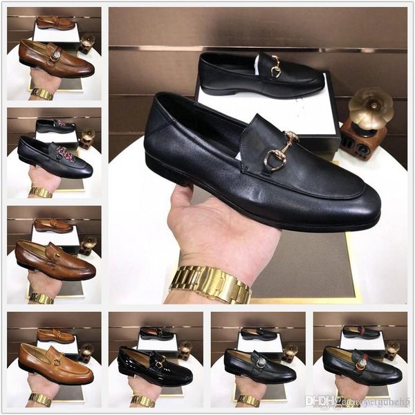 

mm genuine leather mens loafer shoes handmade monk strap wedding party casual designer dress shoes black brown footwear for men 33