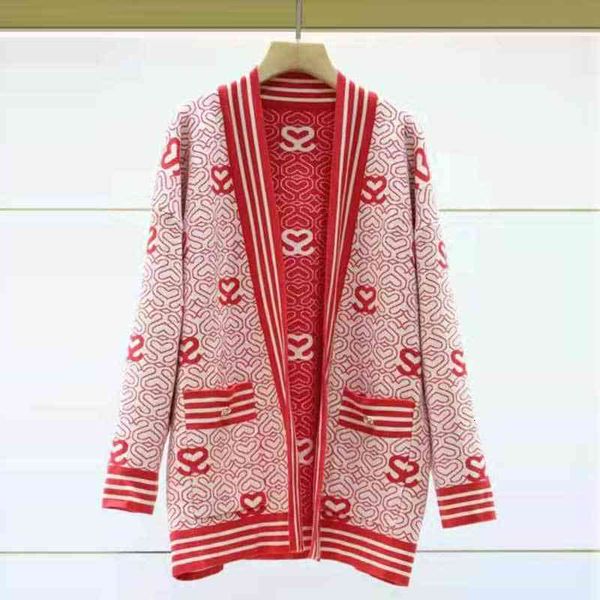 

women's knits & tees fadan s family double-sided coat early spring women's tweed contrast color knitted cardigan, White