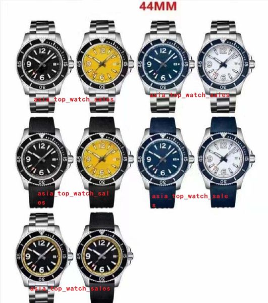 Meistverkaufte TFF-Herren-Armbanduhren im Multi-Stil, wasserdicht, A17367D71B1A1, automatisches Datum, 44 mm, Keramiklünette, Saphirglas, CaL.2824, mechanische Automatik-Luxusuhren