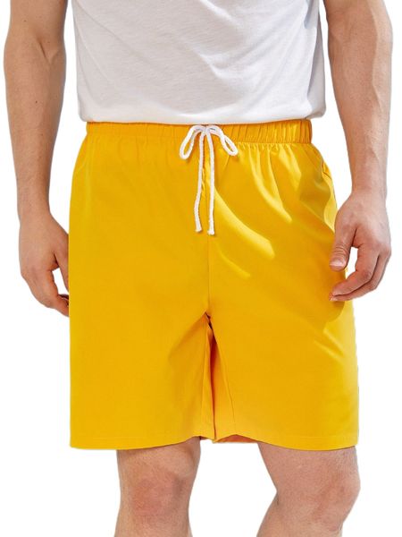 

men drawstring waist shorts n4sr#, White;black